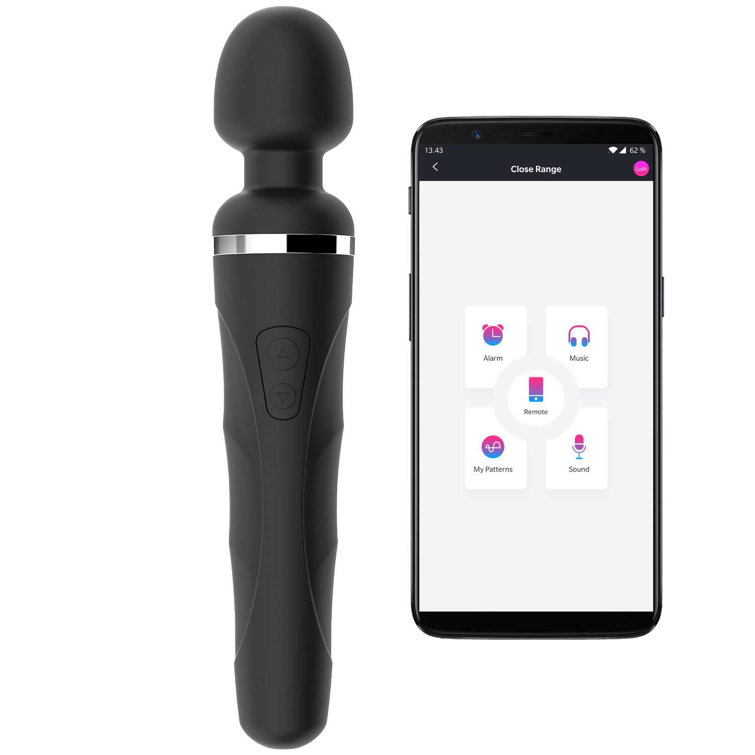 Lovense Domi 2 Mini Wand - Black