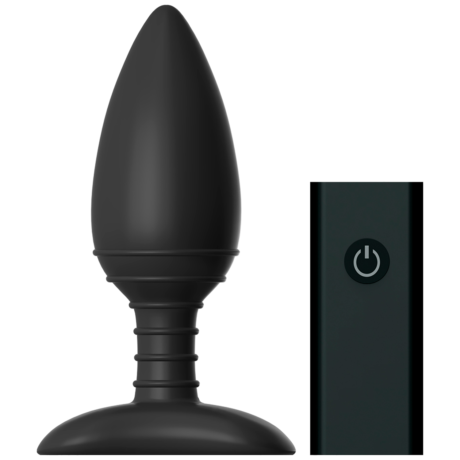 Nexus Ace Rechargeable Remote Controlled Large Anal Vibrator - Black