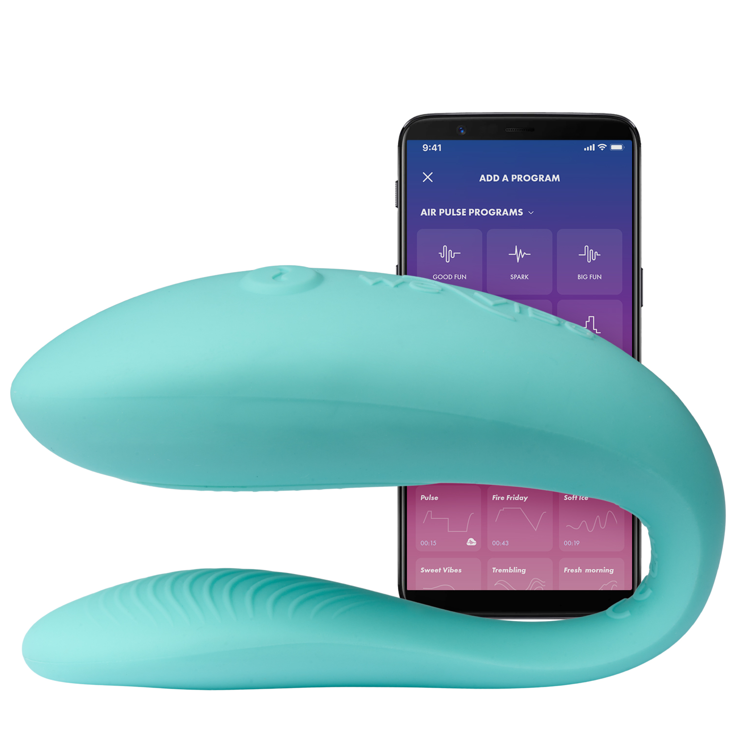 We-Vibe Sync Lite App Controlled Couple Vibrator - Turquoise