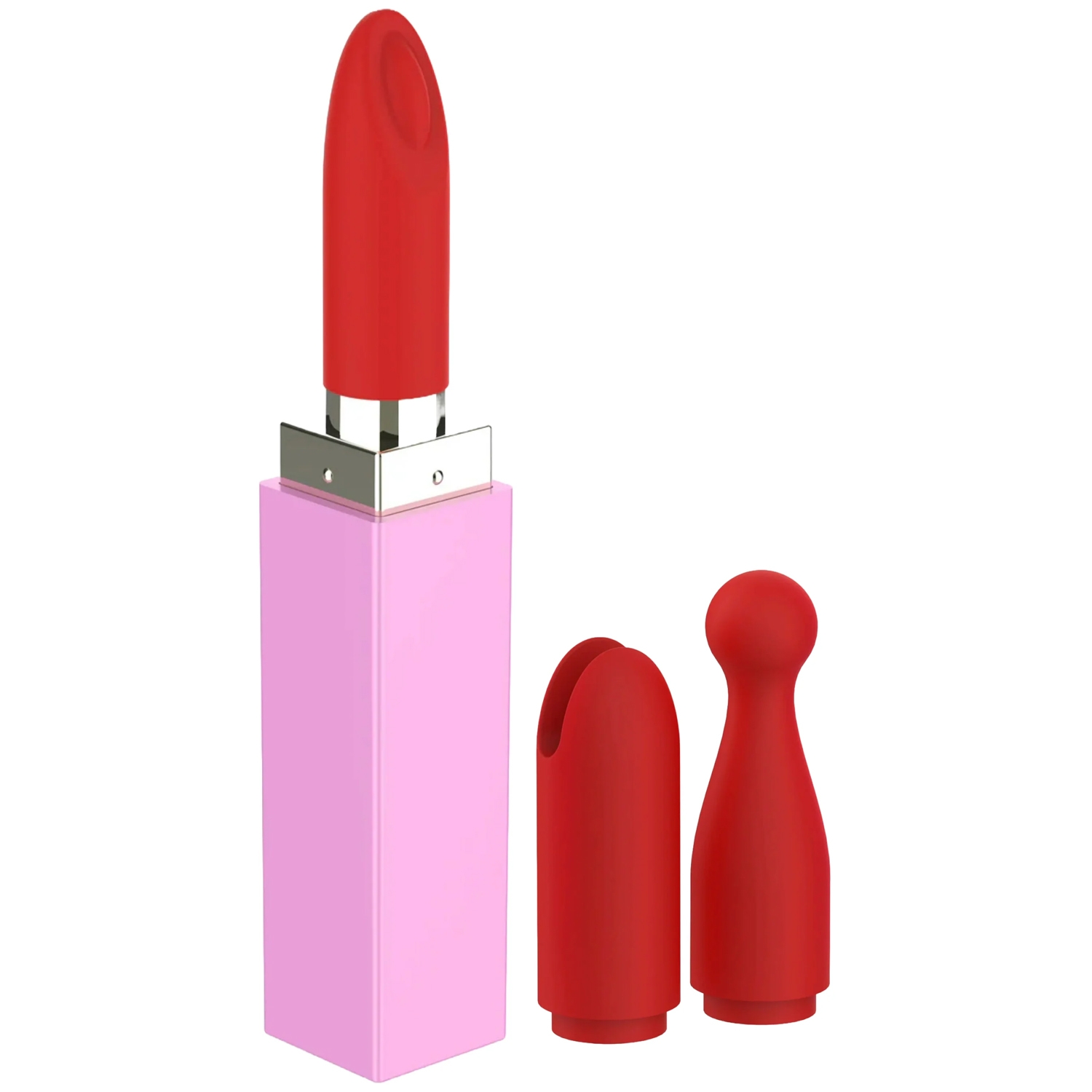 Xocoon Sealed With A Kiss Lipstick Stimulator - Red
