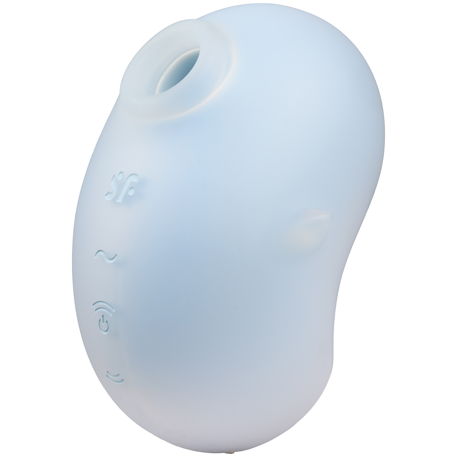 Satisfyer Cutie Ghost Clitoral Suction Vibrator - Blue
