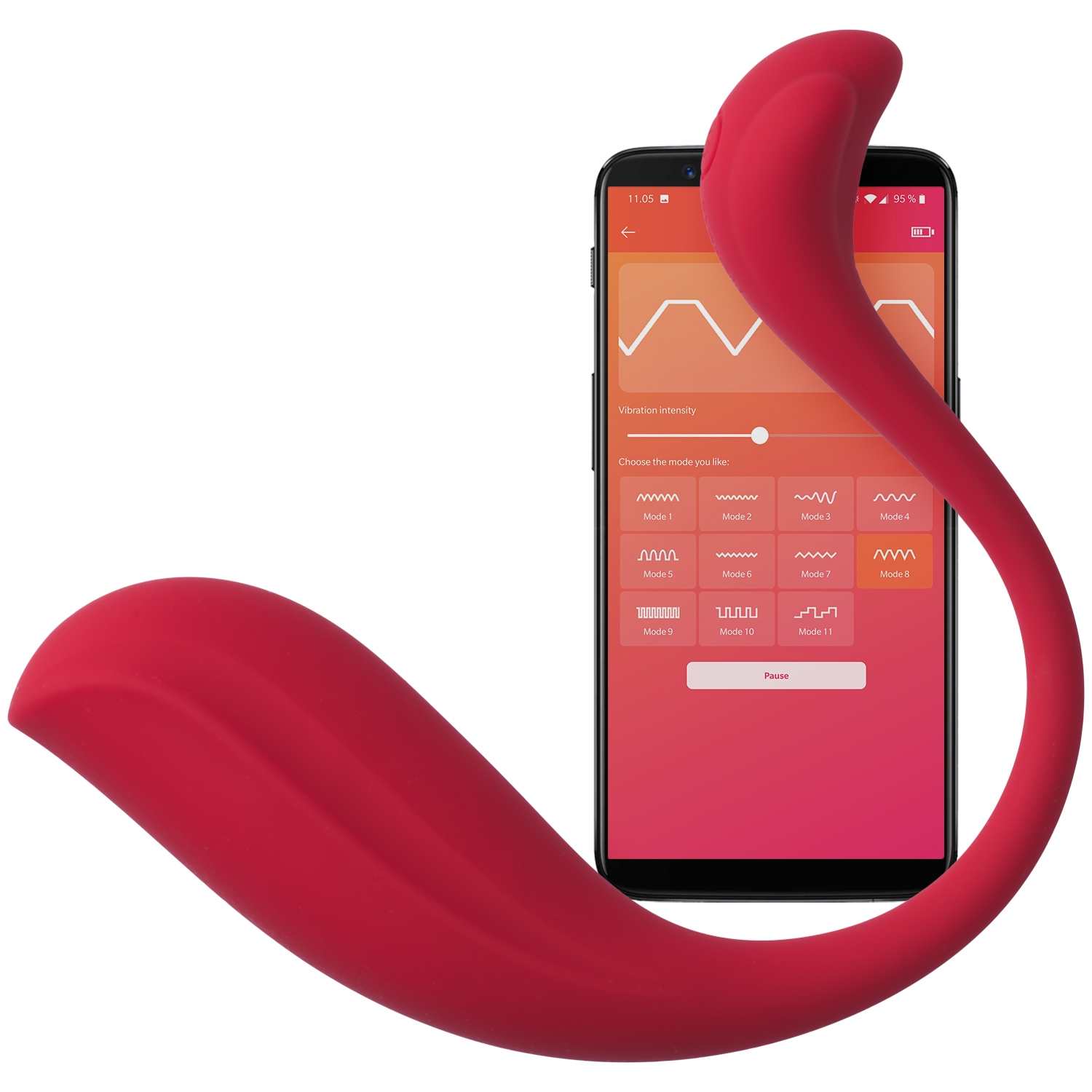 Svakom Phoenix Neo 2 G-Spot Vibrator - Red