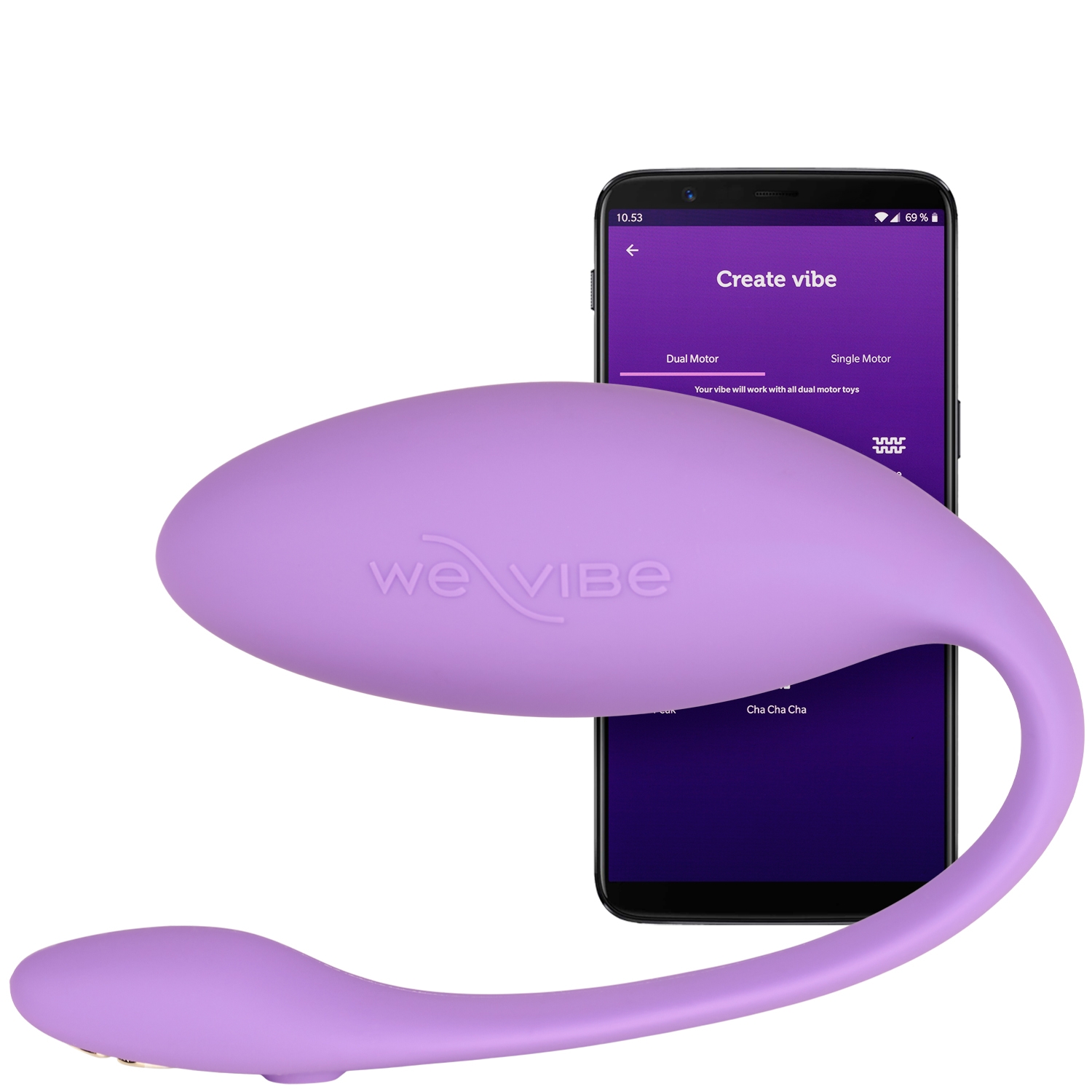 We-Vibe Jive Lite Egg Vibrator - Purple