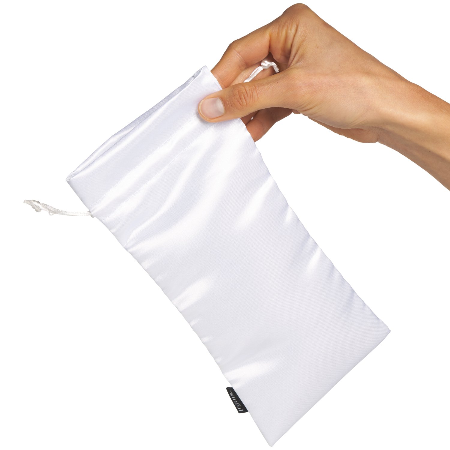 Sinful Satin Toy Bag White Medium