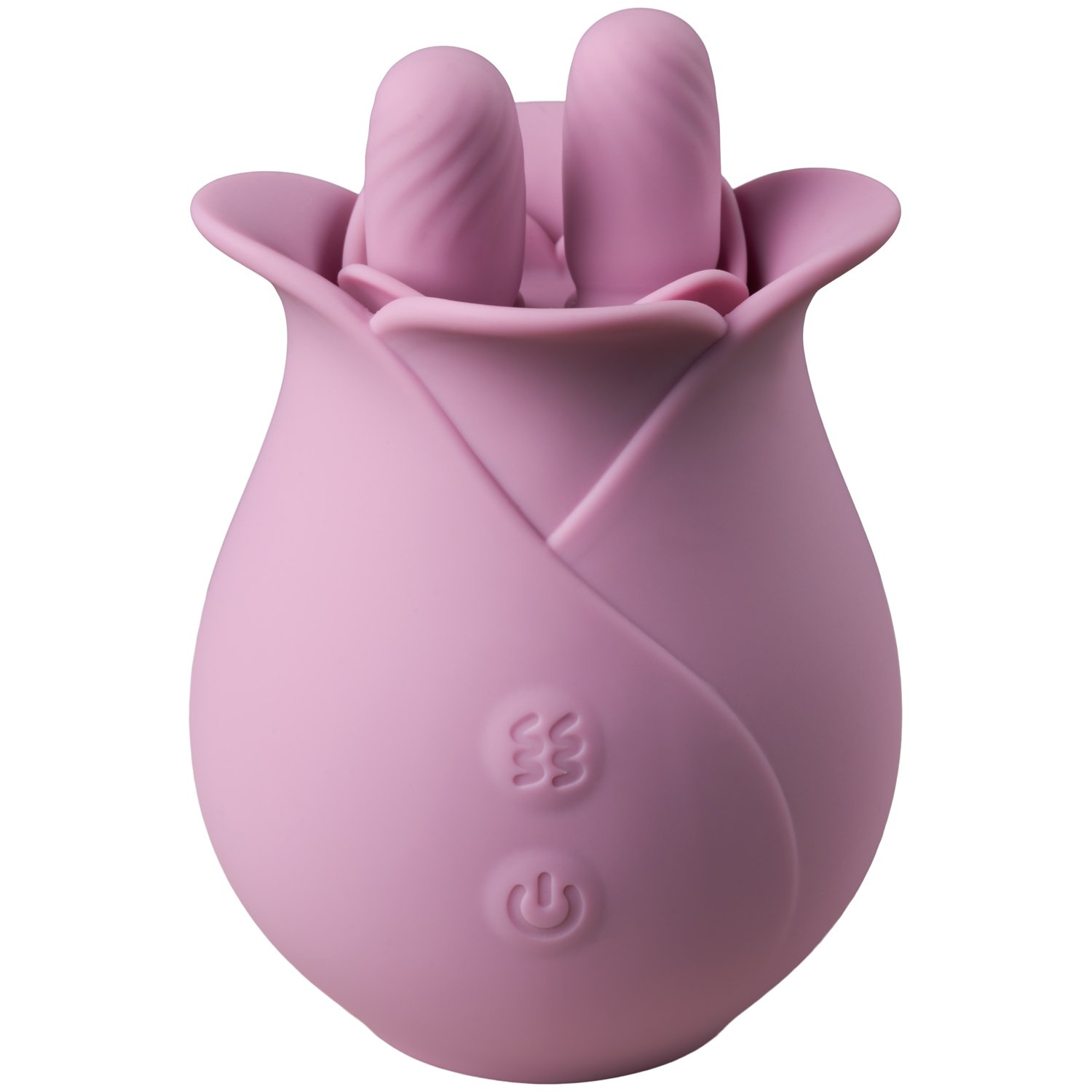 Amaysin Two Fingers Rose Clitoris Vibrator - Rose
