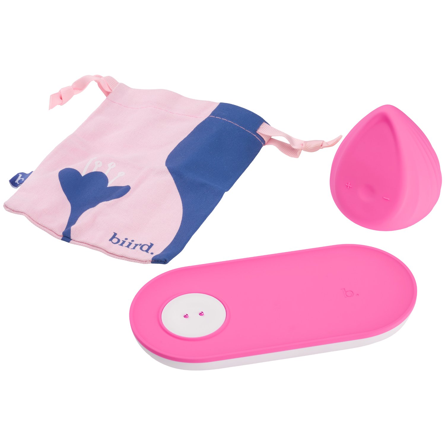 Biird Evii Clitoris Vibrator - Pink