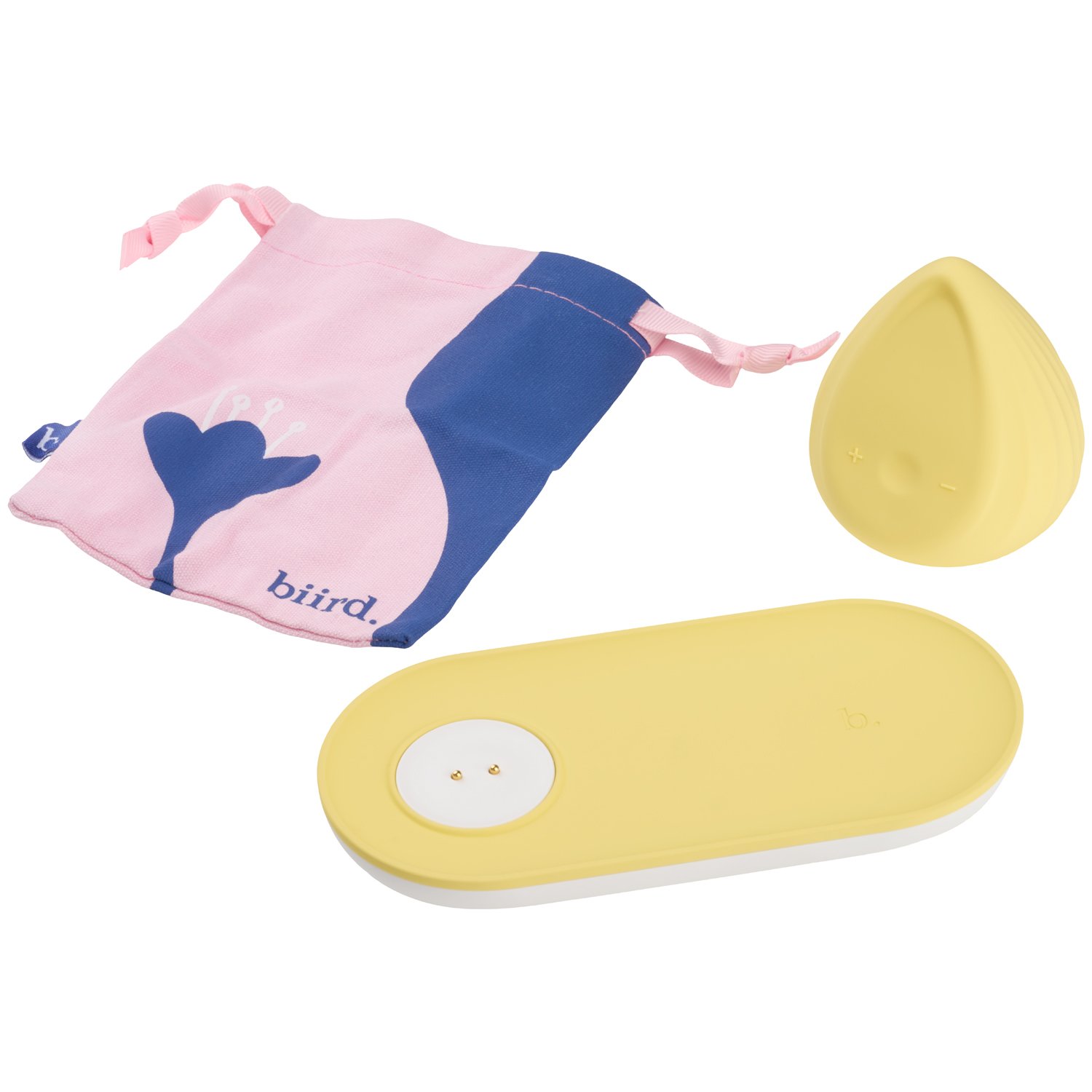 Biird Evii Clitoris Vibrator - Yellow