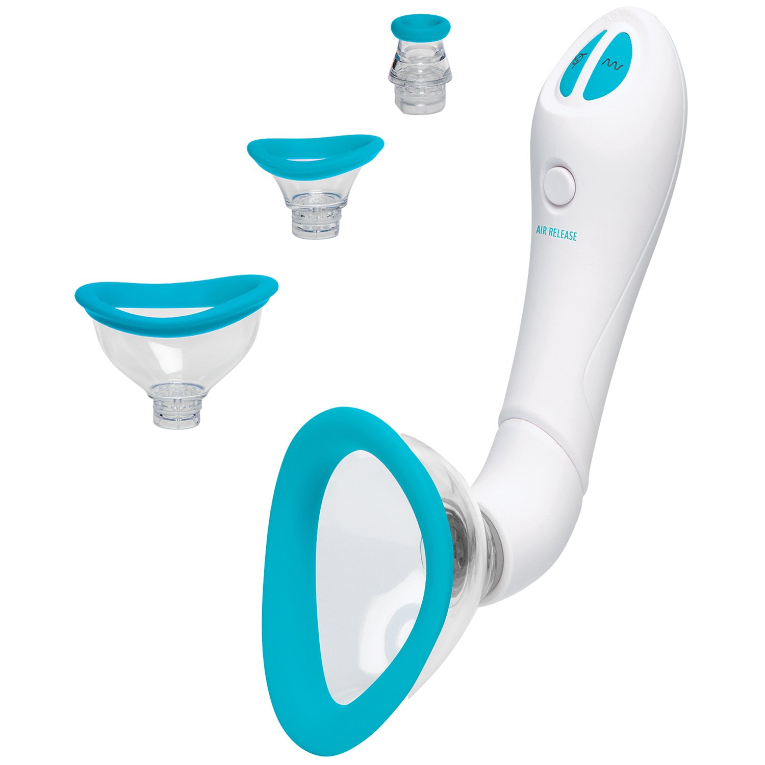 Doc Johnson Bloom Intimate Body Pump - Blue