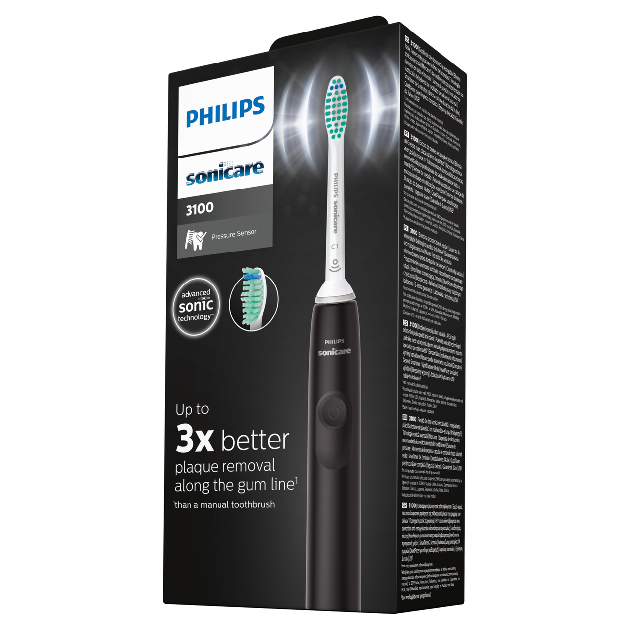 Philips Sonicare 3100 Series Electric Toothbrush Black