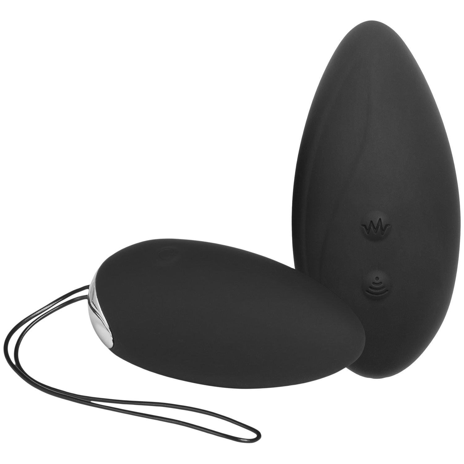Sinful 2-in-1 Bliss Love Egg and Clitoral Vibrator - Black