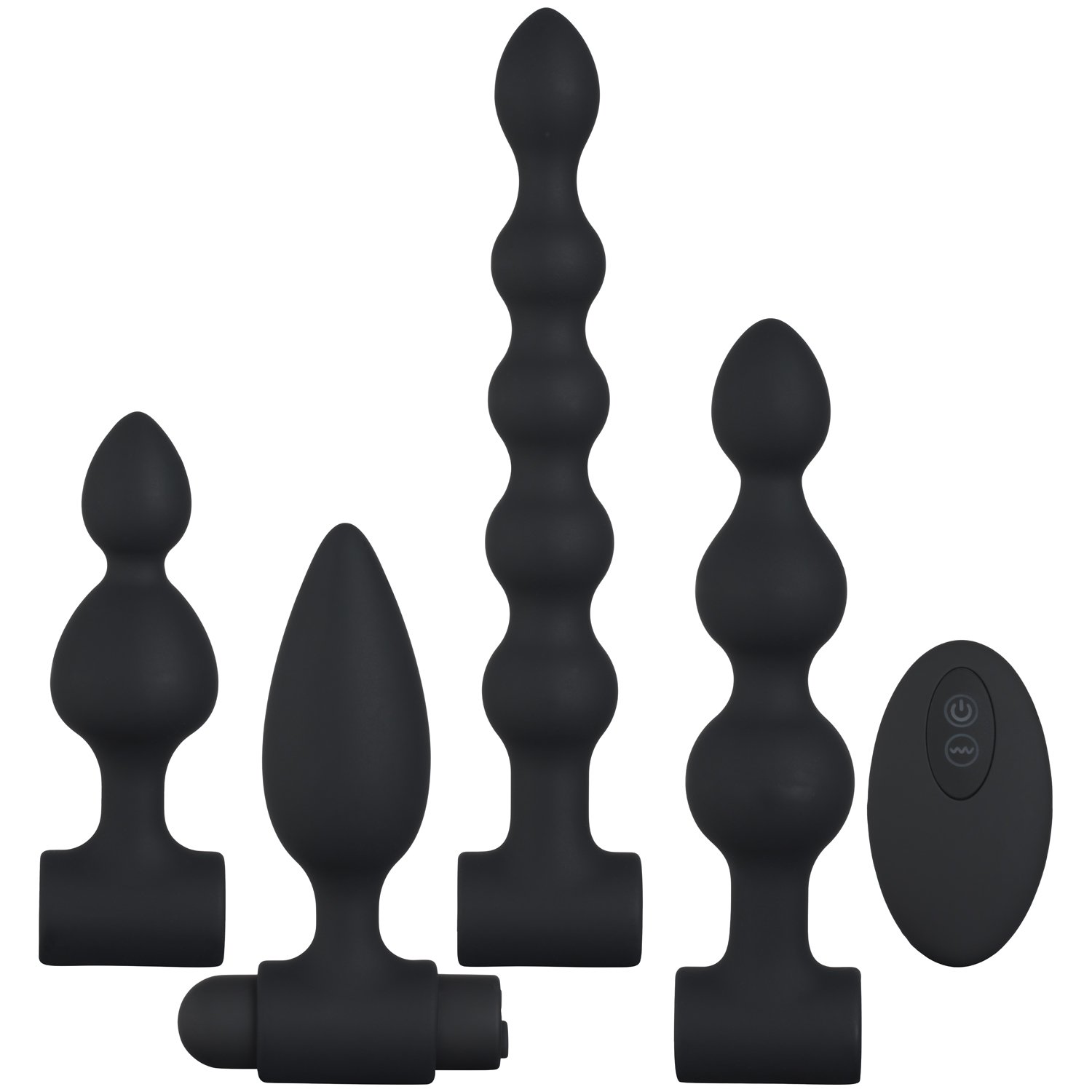 Sinful Explorer Anal Play Set - Black
